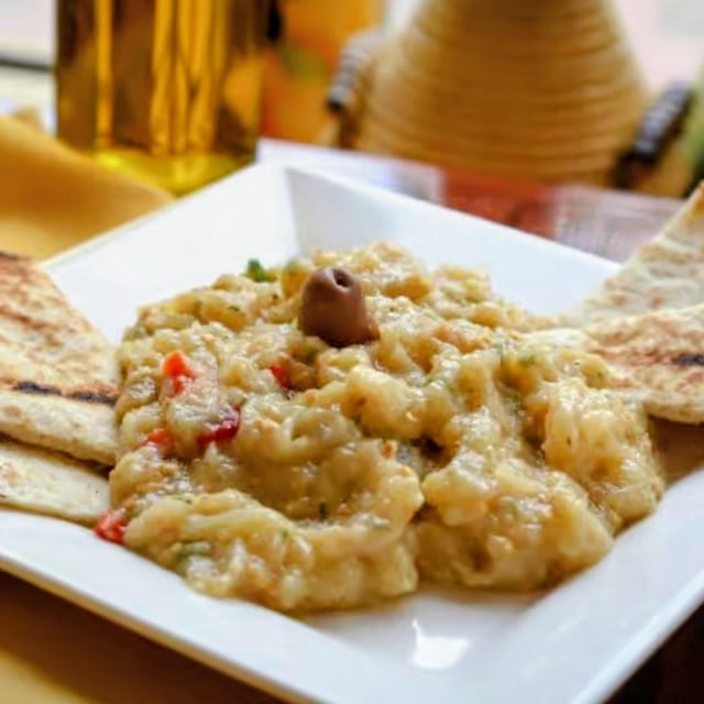 Melitzanosalada - Eggplant Spread.